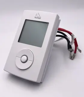 Oem632-ga Nuheat Solo White Programmable Dual Voltage Floor Heating Thermostat Euc