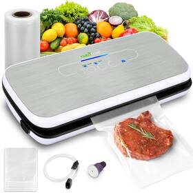 Nutrichef Pkvs18sl Food Vacuum Sealer Machine - Automatic Air Sealing System For Dry &