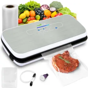 Pkvs18sl Nutrichef Food Vacuum Sealer Machine - Automatic Air Sealing System For Dry &