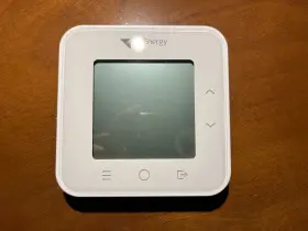 S100-01  Nv Energy Ecofactor W White 2.4ghz Digital Display Thermostat Untested