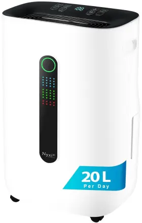 683607 Nyxi 4 500 Sqft / 50 Pints Compressor Dehumidifier Smart Digital Humidity Co