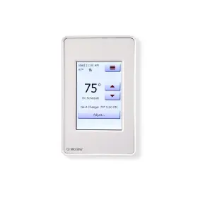 Udg4 Oj Microline 746160537634 Touchscreen Programmable Floor Thermostat With Class A Gfci -
