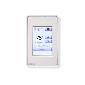 Oj Microline 8534669 Touchscreen Programmable Radiant Floor Heating Thermostat 120/24
