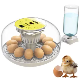 OkkÖ Bi 701152110759 Okkobi M12 Egg Incubator With Automatic Turner And Humidity Control - 12/24 E