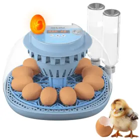 OkkÖ Bi 701152111220 12 Egg Incubator With Automatic Turning And Humidity Control Inc