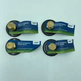 51039 Orbit Irrigation Products Inc 4x Brass Automatic Drain Valve 1/2 Inch Treaded Inlet