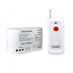 Otcboimo Tywb1ch Dc 12v/24v Wifi Smart Wireless Switch For Garage Doors Sliding Gates Gate O