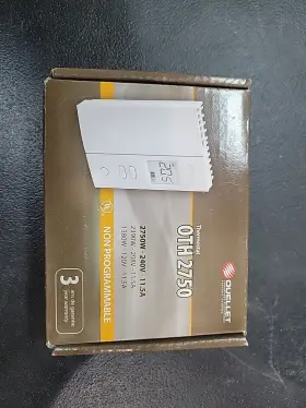 Oth2750 Ouellet New In Box - Non Programmable Electronic Thermostat White