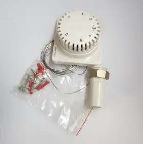 Fh-1012295-remote Oventrop 021234556432 Uni Adjustment Termostat With Capillary Pipe Mm White