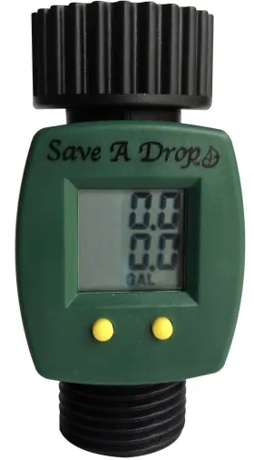 Lgp0550 P3 Save A Drop Water Meter By International - Measures Gallon Usage From Gard