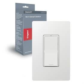 Pass & Seymour Wwmrl10wh Legrand Wi-fi Matter Smart Switch Effortless Setup Enhanced Compatibility W