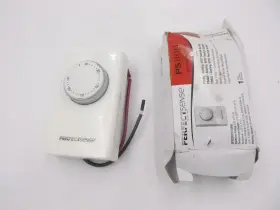 Ps801 Perfect Sense Line Voltage Thermostat Heat Only Exposed Dial 120-277v