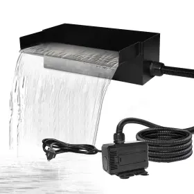 Pewoaoa 702571973942 12inch Pond Waterfall Spillway Kit With 750gph Pump For Up To
