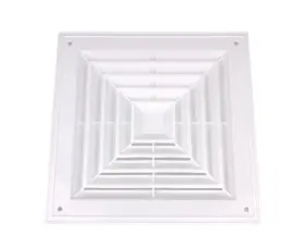 Piumeif 679671849111 Return Air Flow Reinforced Plastic Fan Grille Indoor And Outdoor Sidewall Sq