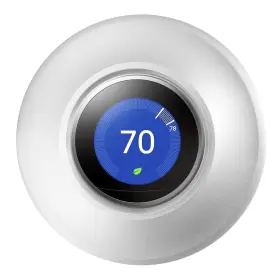 Popmas 799637873742 Metal Nest Learning Thermostat Wall Plate Compatible With Therm
