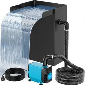 P432 Poposoap Pond Waterfall Spillway With Pump Kit 304 Stainless Steel