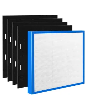 Af-20fl Popurure Replacement Filter Compatible With Homedics Air Purifier Af-20 Ap-25