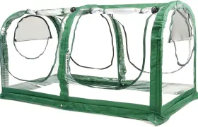 Porayhut 611553681754 Portable Greenhouse Tent Easy Set-up Gardening Flower House And Plant