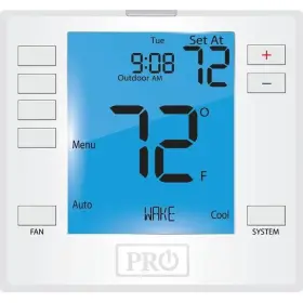 Pro1 095247201600 Digital Universal Thermostat Programmable Heat Pump / Conventional