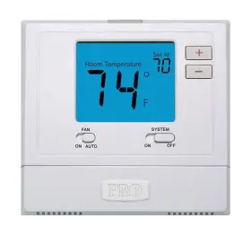 Pro1 Iaq T771 Each V3 Heat Or Cool Only Electronic Thermostat White Fast Ship