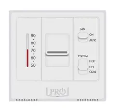 T501m Pro1 24 Volt Mechanical 1h/1c Thermostat