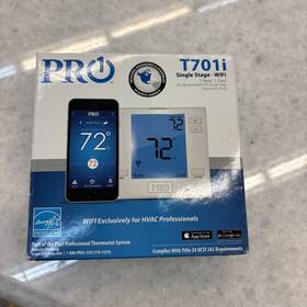 Pro1 T701iv3 New T701i Single Stage Wifi App Programmable Thermostat System