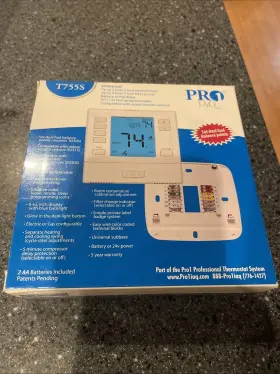 T755s Pro1iaq 662766483468 New In Box Pro1 Iaq Universal Programmable Thermostat