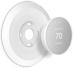 9000953blkwht Products Company Inc Wall Plate Made For The Nest Thermostat 2020 Google Trim Kit A
