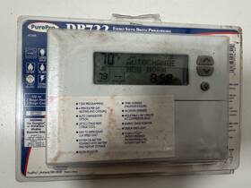 Purepro Dp722 New Old Stock 7 Day Digital Programmable Thermostat Heat/cool
