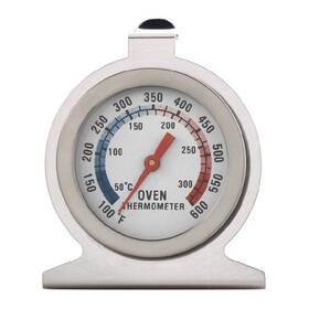 Qintreesify 768530920082 Silver Oven Thermometer 50-300 C/100-600 F Grill Fry Chef Smoker