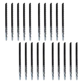 T344d Qjaiune 20pcs T-shank Jigsaw Blades 6 Inch Long High Carbon Stee