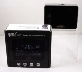 Qunda 974246331812 Universal Thermostat Wifi Touch-screen Programmable 7 Single Day Inch