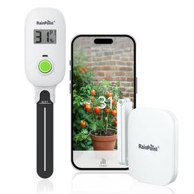 Rainpoint 026 023 Smart Digital Wireless Plant Moisture Meter Houseplants Indoor Wifi