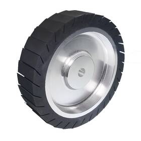 Rams Bralin Lxl-20050 8 X 2 Inch Rubber Expansion Centrifugal Wheel Working With Zirconia/non-woven