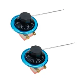 Rannb 604213504975 Capillary Thermostat Switch 50-300 Celsius Rotary Temperature Controll