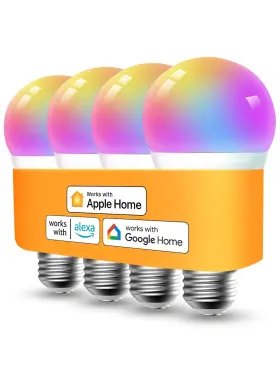 Msl120hk-refoss Refoss Smart Bulbs Works With Apple Homekit Color Changing L... Fast Ship