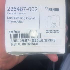 Rehau 236487-002 Dual Sensing Digital Thermostat