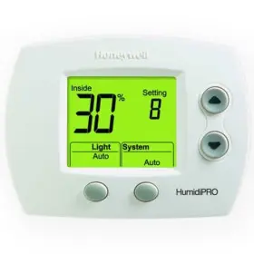 H6062a1000 Resideo U Honeywell Humidipro Digital Humidistat/dehumidistat