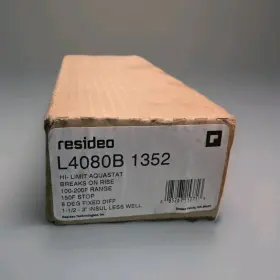 L4080b Resideo Aquastat Thermostat High Limit Immersion 100-200