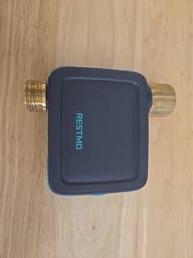 Restmo O-ht-2a-bt Smart Sprinkler Timer With Flow Meter Water For Garden