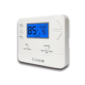 Riseem 607605200721 Programmable Thermostat For House Conventional 0.98 Inch D X 4.72 W 3.86 H Blue
