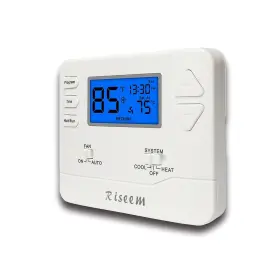 Riseem 607607716992 Programmable Thermostat 5-1-1 Day Digital 2h/2c For Home Hvac System