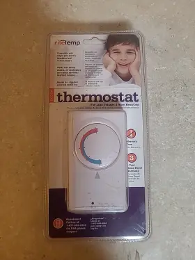 6002a Ritetemp Thermostat 2-wire 120-240v Heat/cool Mercury Free