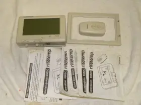 8082c Ritetemp 8082 7 Day Thermostat Programmable Touch Screen With Remote