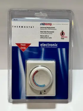 8095 Ritetemp Heat Only Thermostat Open Box