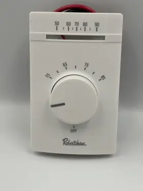 Robertshaw 000060279576 802 Electric Heat Line Voltage Thermostat Dpst
