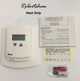 300-211 Robertshaw Digital Economy Thermostat Inch Heat Only 300 211