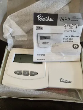2heat Robertshaw 9415 Digital Thermostat Electric Oil 2 Cool