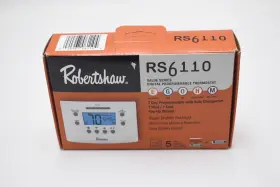 Rs6110 Robertshaw Rs6111 Digital Programmable Thermostat