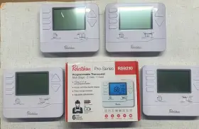Rs9210 Robertshaw 5 New Robertshawpro-series Programmable Thermostat Multi Stage 2heat 1cool 7day